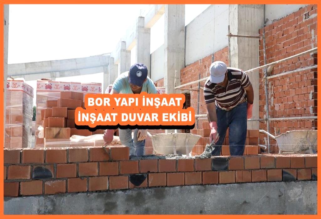 İNŞAAT DUVAR EKİBİ