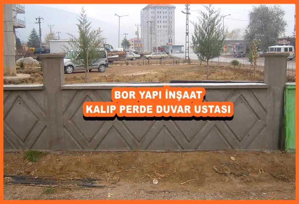 KALIP PERDE DUVAR USTASI